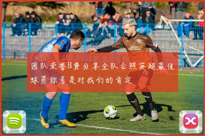 团队荣誉B费分享全队合照英超最佳球员称号是对我们的肯定